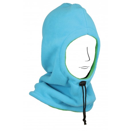 Cagoule polaire bleu reversible verte Mesry Herman ANCIENNES COLLECTIONS divers