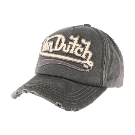 Casquette Von Dutch Grise Signa ANCIENNES COLLECTIONS divers