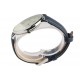 Montre Bracelet Cuir Bleu cadran Argent Nelson ANCIENNES COLLECTIONS divers