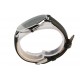 Montre Bracelet Cuir Noir cadran Argent Nelson ANCIENNES COLLECTIONS divers