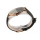 Montre Bracelet Cuir Noir cadran dore Nelson ANCIENNES COLLECTIONS divers