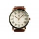 Montre Homme Acier Dore Bracelet Cuir Marron El paso ANCIENNES COLLECTIONS divers