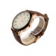 Montre Homme Acier Dore Bracelet Cuir Marron El paso ANCIENNES COLLECTIONS divers