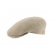 Casquette plate cuir beige Star Herman ANCIENNES COLLECTIONS divers