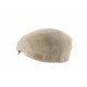 Casquette plate cuir beige Star Herman ANCIENNES COLLECTIONS divers