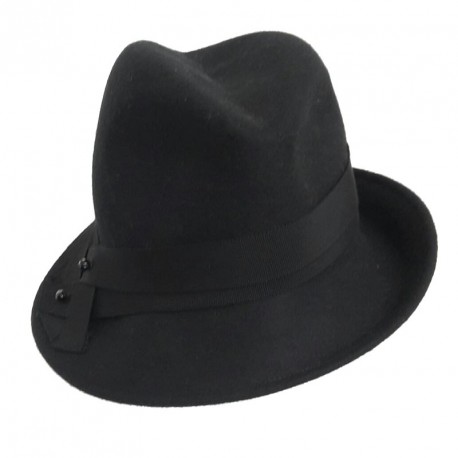 Chapeau Femme Giffray noire Chiné Céline Robert ANCIENNES COLLECTIONS divers