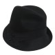 Chapeau Femme Giffray noire Chiné Céline Robert ANCIENNES COLLECTIONS divers