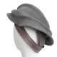 Chapeau Femme Feutre Spitale Gris Céline Robert ANCIENNES COLLECTIONS divers