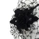 Chapeau Bibi Noir Nara Céline Robert ANCIENNES COLLECTIONS divers