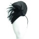 Chapeau Bibi Lobja Noir Céline Robert ANCIENNES COLLECTIONS divers