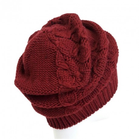 Bonnet Toque Bordeaux Encke Céline Robert ANCIENNES COLLECTIONS divers