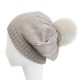 Bonnet Pompon Beige Pioule Céline Robert ANCIENNES COLLECTIONS divers