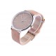 Grande montre bracelet femme Marron Lysa Montre Michael John