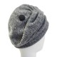 Bonnet laine femme gris Kleme Céline Robert ANCIENNES COLLECTIONS divers