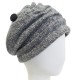 Bonnet laine femme gris Kleme Céline Robert ANCIENNES COLLECTIONS divers