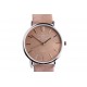 Grande montre bracelet femme Marron Lysa Montre Michael John