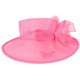 Chapeau Mariage Rose Abya Léon Montane ANCIENNES COLLECTIONS divers