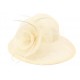Chapeau Mariage Ecru Astra Léon Montane ANCIENNES COLLECTIONS divers