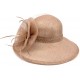 Chapeau Mariage Taupe Astra Leon Montane Chapeau cérémonie Léon montane