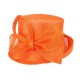 Chapeau Mariage Orange Babeth Leon Montane Chapeau cérémonie Léon montane