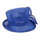 Chapeau Mariage Bleu Sapphire Babeth Leon Montane ANCIENNES COLLECTIONS divers