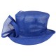 Chapeau Mariage Bleu Sapphire Babeth Leon Montane ANCIENNES COLLECTIONS divers