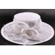 Chapeau mariée Laurie en sisal blanchi ANCIENNES COLLECTIONS divers