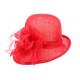 Chapeau Mariage Rouge Coco Leon Montane ANCIENNES COLLECTIONS divers
