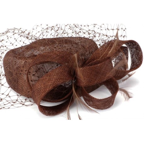 Chapeau Mariage Marron Cuppy Leon Montane ANCIENNES COLLECTIONS divers