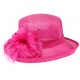 Chapeau Mariage fuchsia Donna Leon Montane ANCIENNES COLLECTIONS divers