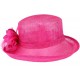 Chapeau Mariage fuchsia Donna Leon Montane ANCIENNES COLLECTIONS divers