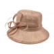 Chapeau Mariage Taupe Fiby Leon Montane ANCIENNES COLLECTIONS divers