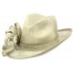 Chapeau Mariage Marron Clair Fryda Leon Montane ANCIENNES COLLECTIONS divers