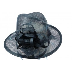 Chapeau Mariage marine Fryda Leon Montane Chapeau cérémonie Léon montane