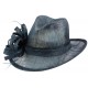 Chapeau Mariage marine Fryda Leon Montane Chapeau cérémonie Léon montane