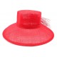 Chapeau Mariage Rouge Macha Leon Montane ANCIENNES COLLECTIONS divers