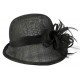 Chapeau Mariage noir Melle Leon Montane ANCIENNES COLLECTIONS divers