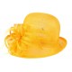 Chapeau Mariage Jaune Melle Leon Montane ANCIENNES COLLECTIONS divers