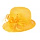 Chapeau Mariage Jaune Melle Leon Montane ANCIENNES COLLECTIONS divers