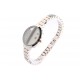 Bracelet montre femme argent et strass Sola Montre Michael John