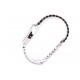 Bracelet montre femme argent et strass Sola Montre Michael John