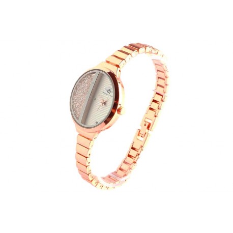 Bracelet montre femme or rose et strass Sola ANCIENNES COLLECTIONS divers