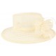 Chapeau Mariage Ivoire Mona Leon Montane ANCIENNES COLLECTIONS divers