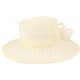 Chapeau Mariage Ivoire Mona Leon Montane ANCIENNES COLLECTIONS divers