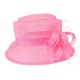 Chapeau Mariage Nanny fuchsia Leon Montane Chapeau cérémonie Léon montane