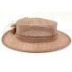 Chapeau Mariage Taupe Patty Leon Montane ANCIENNES COLLECTIONS divers