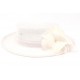 Chapeau Mariage Blanc Patty Leon Montane ANCIENNES COLLECTIONS divers