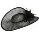 Chapeau Mariage Noir Phaneo Leon Montane ANCIENNES COLLECTIONS divers