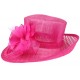 Chapeau Mariage Fuchsia Pretty Leon Montane ANCIENNES COLLECTIONS divers