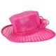 Chapeau Mariage Fuchsia Pretty Leon Montane ANCIENNES COLLECTIONS divers